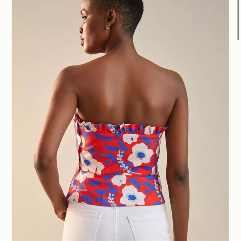 Anthropologie Stylish and Elegant Hutch Strapless Top - Picture 4 of 5